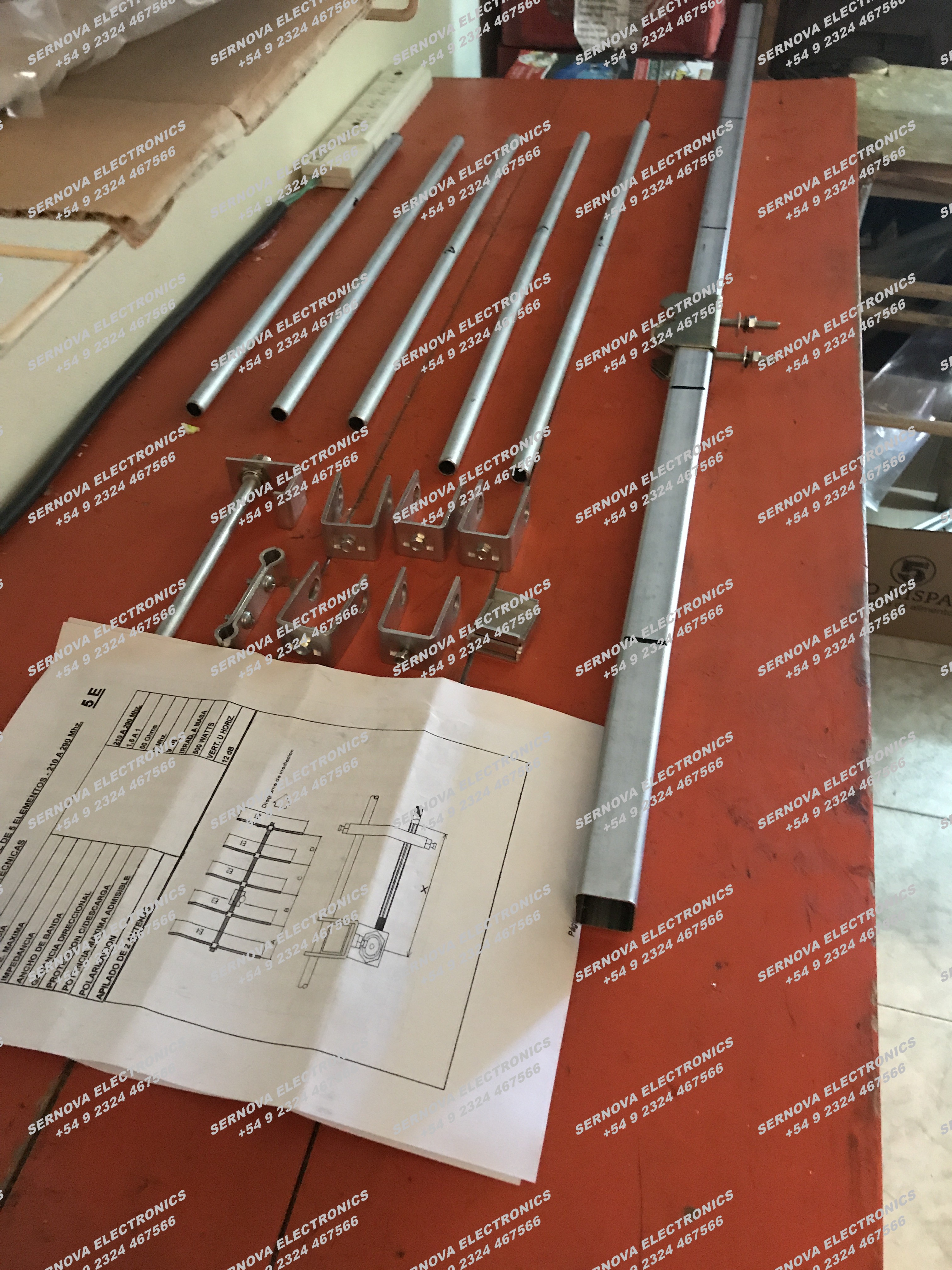 Armado Antenas y Transporte de Programa M31